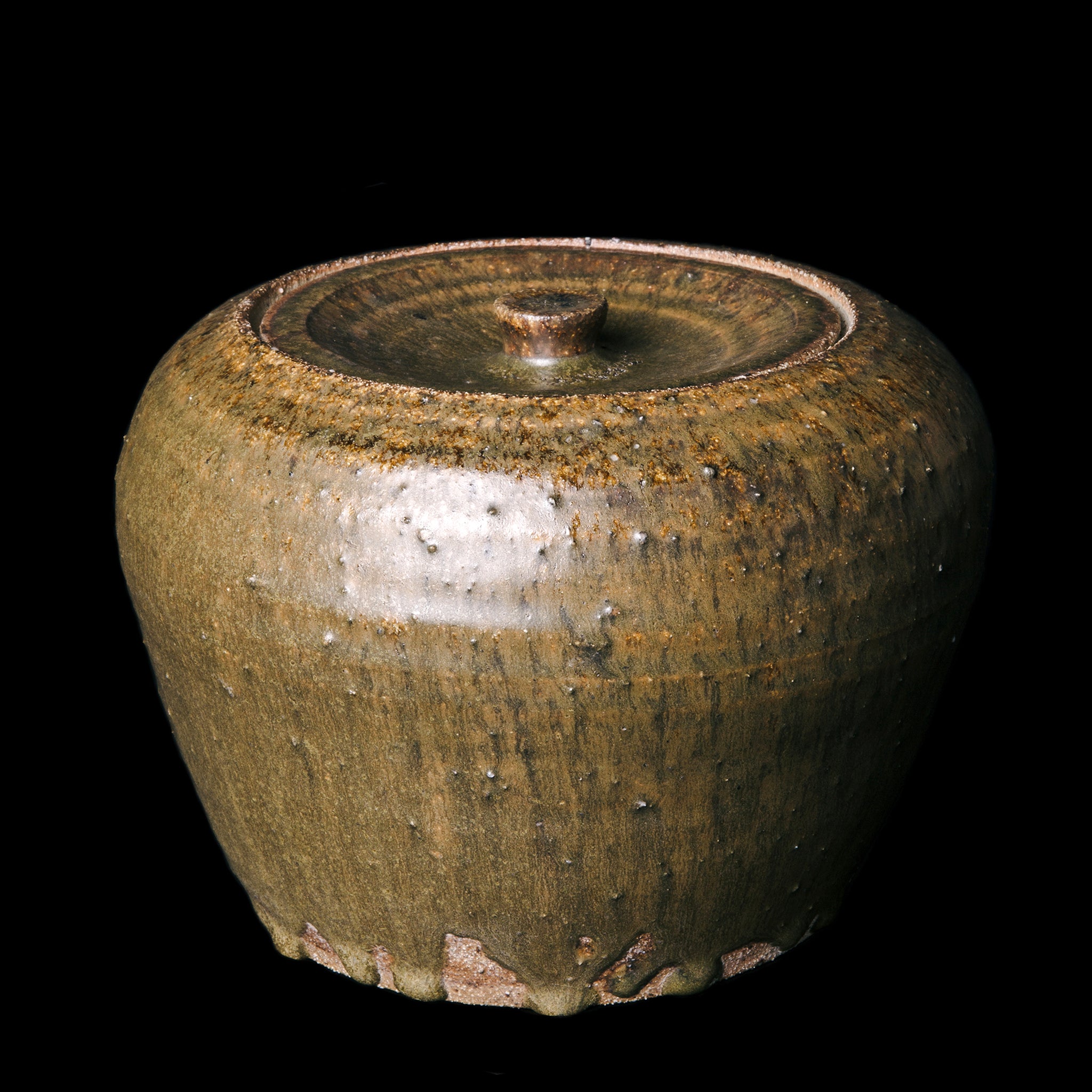 Wheel Thrown Lidded Jar No.85.23
