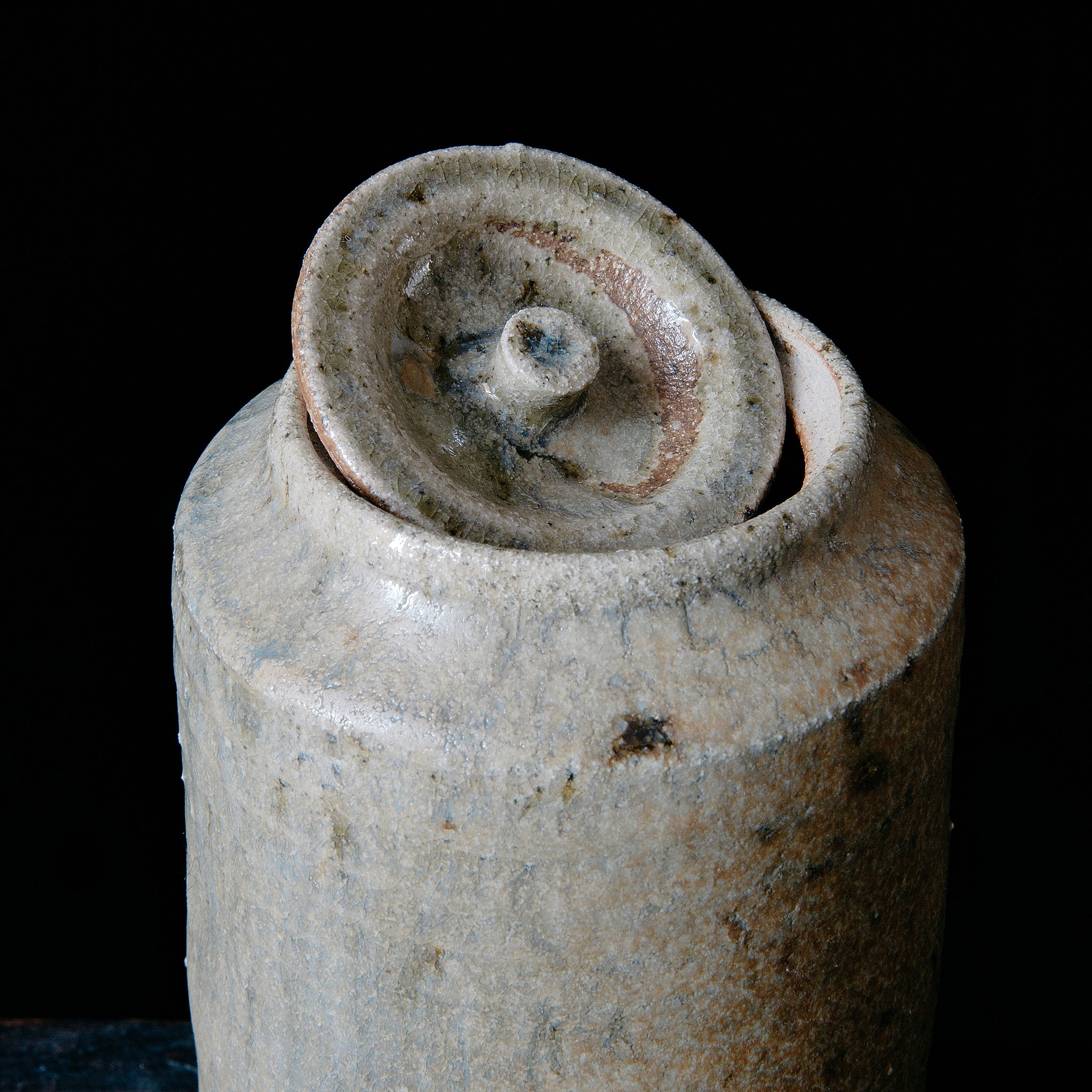 Wheel Thrown Lidded Jar No.121.23