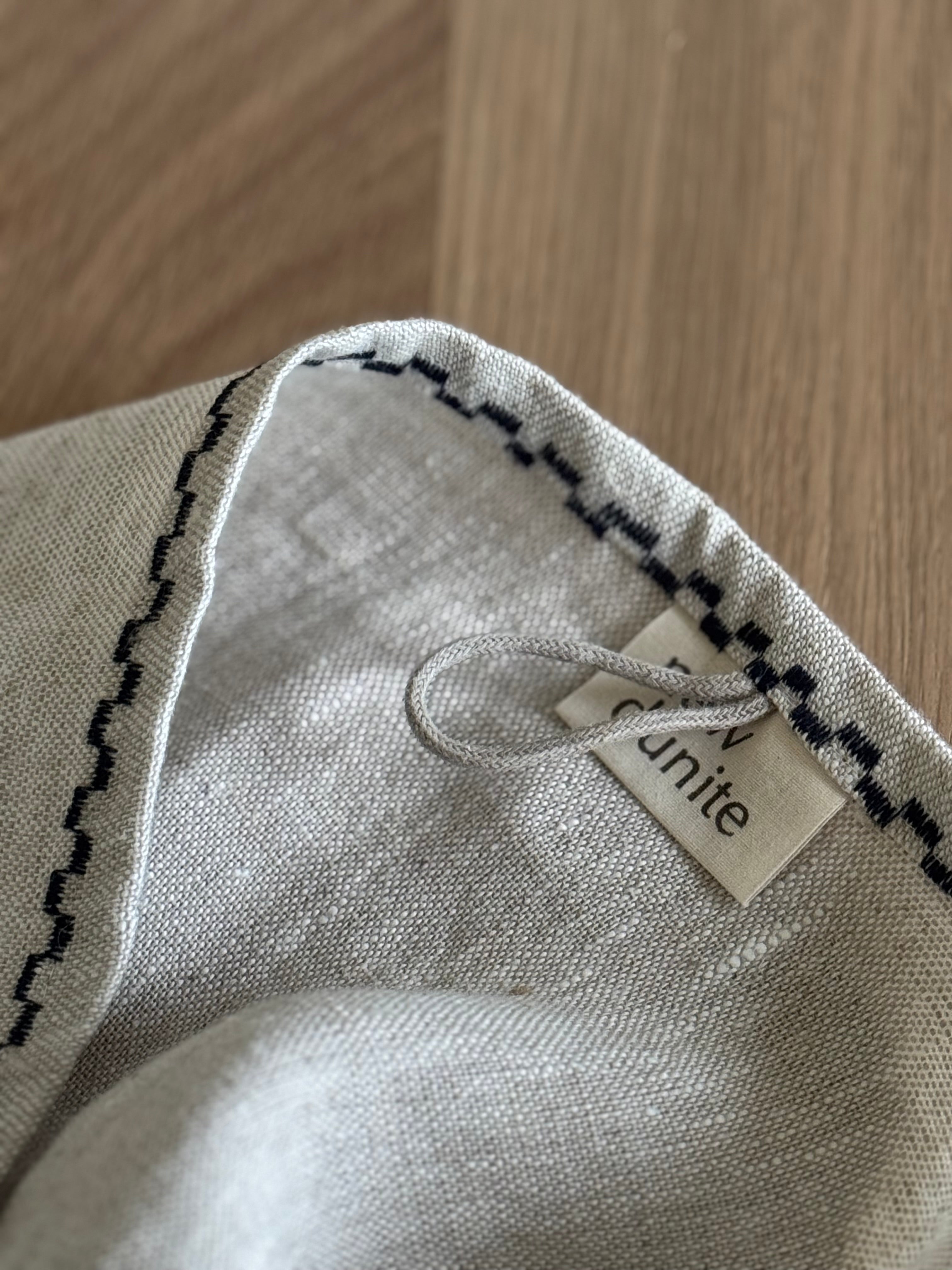 Linen hand towels Set of 2 cloths