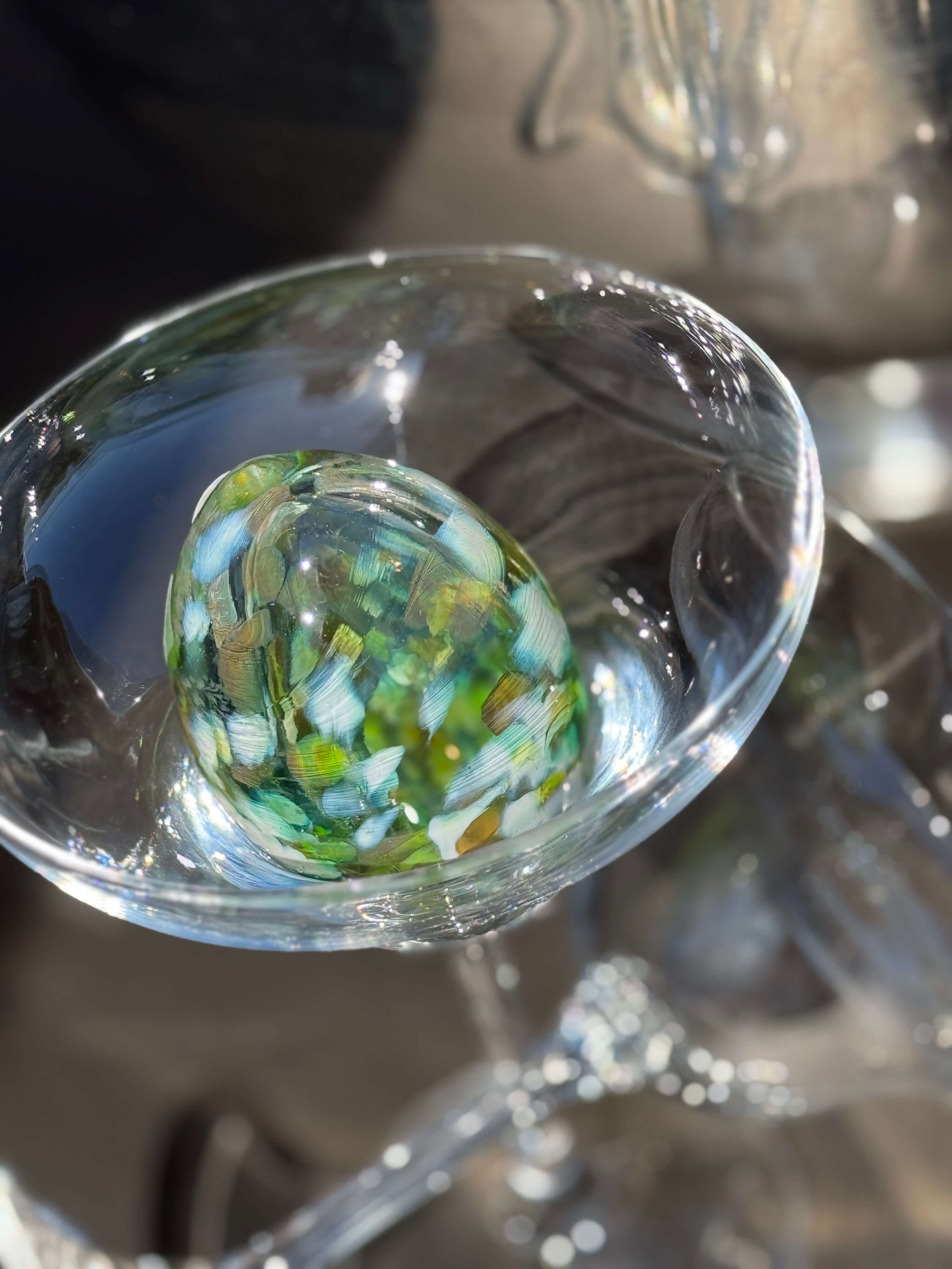 Colorful Crystal Egg