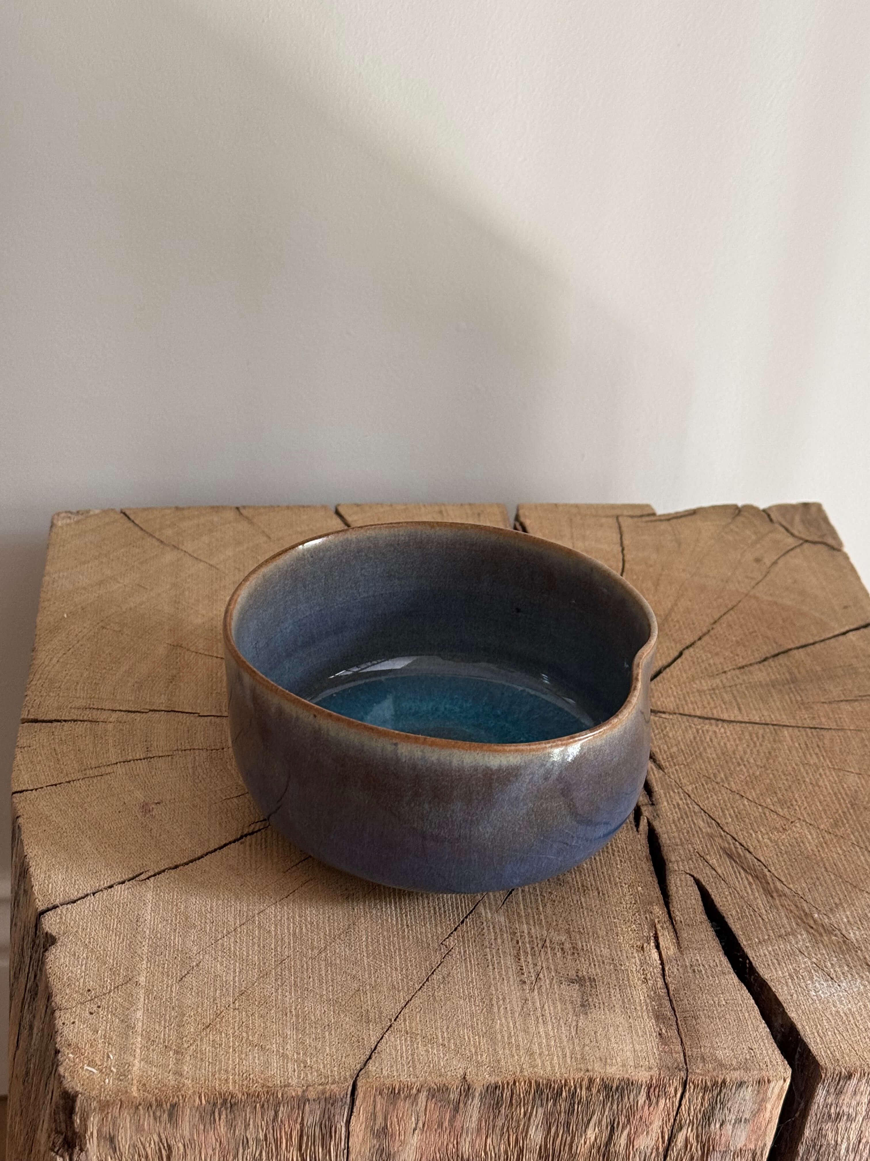 Unique Blue Stoneware Bowl, Ref. 012.220511.020