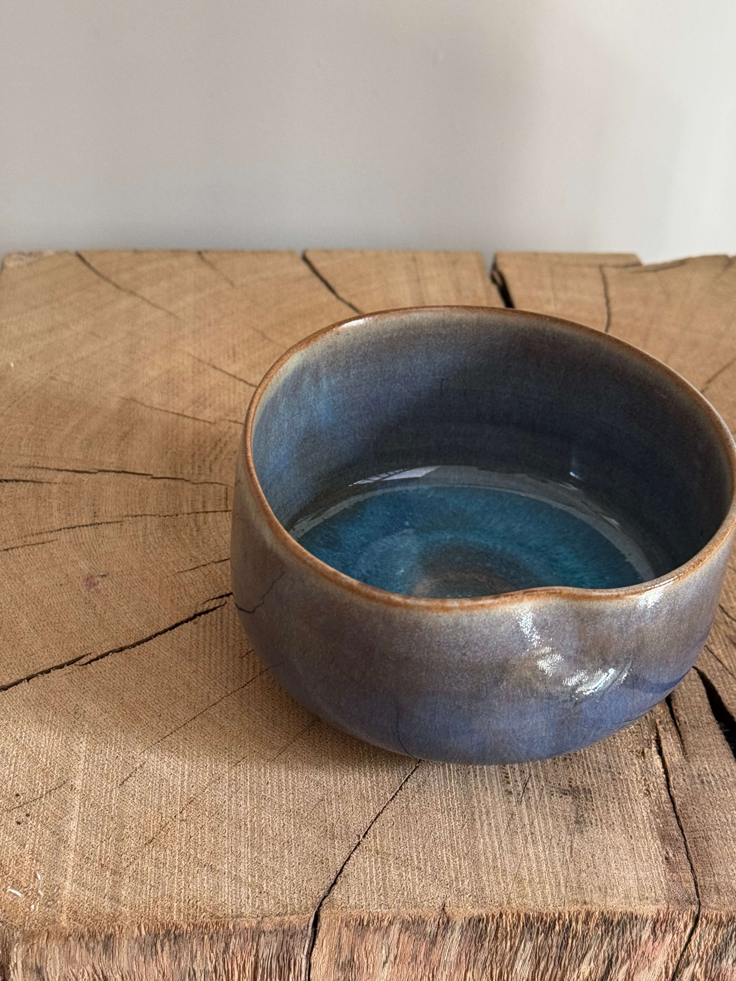 Unique Blue Stoneware Bowl, Ref. 012.220511.020