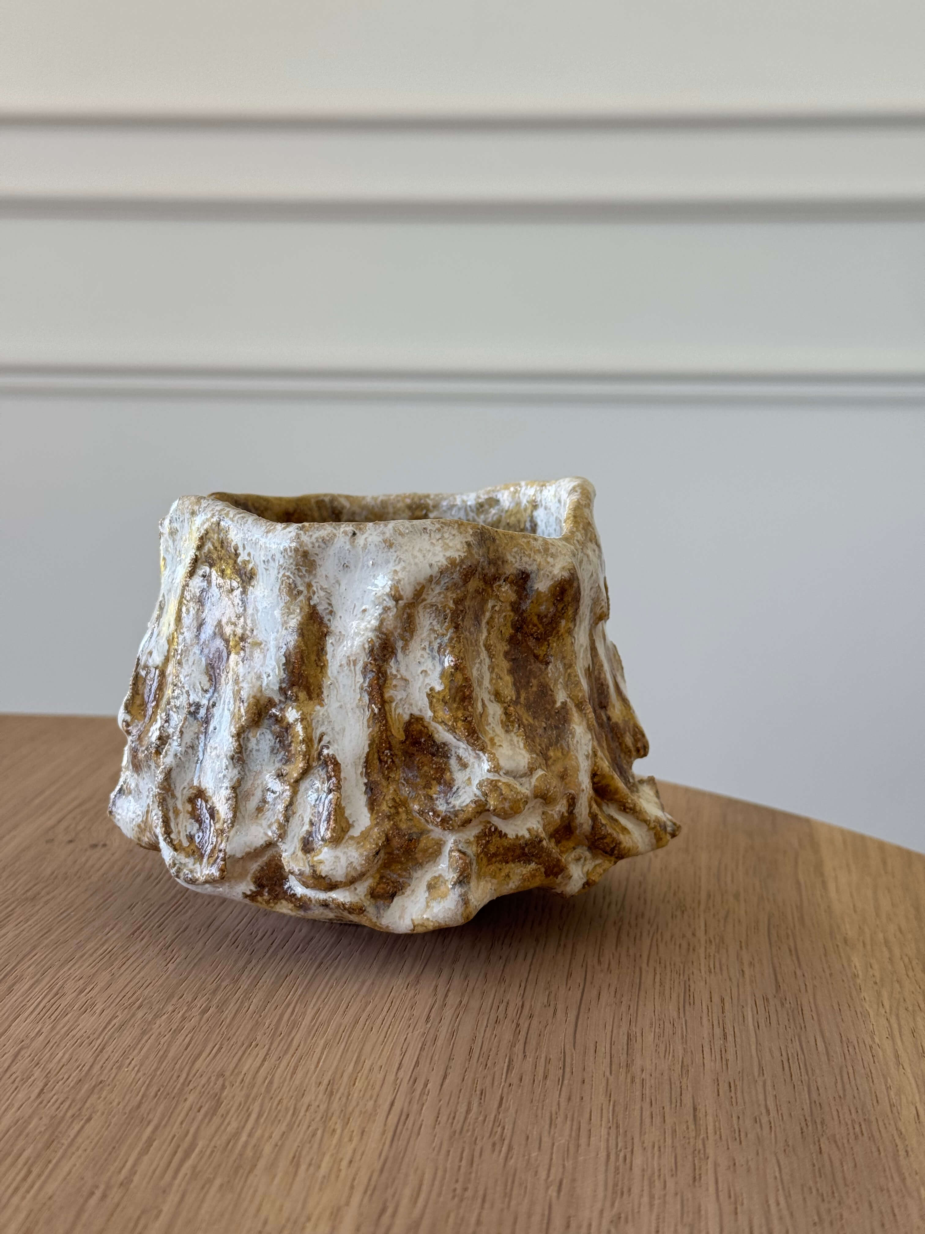 Unique Stoneware Bowl,  Ref. 006.250322.001