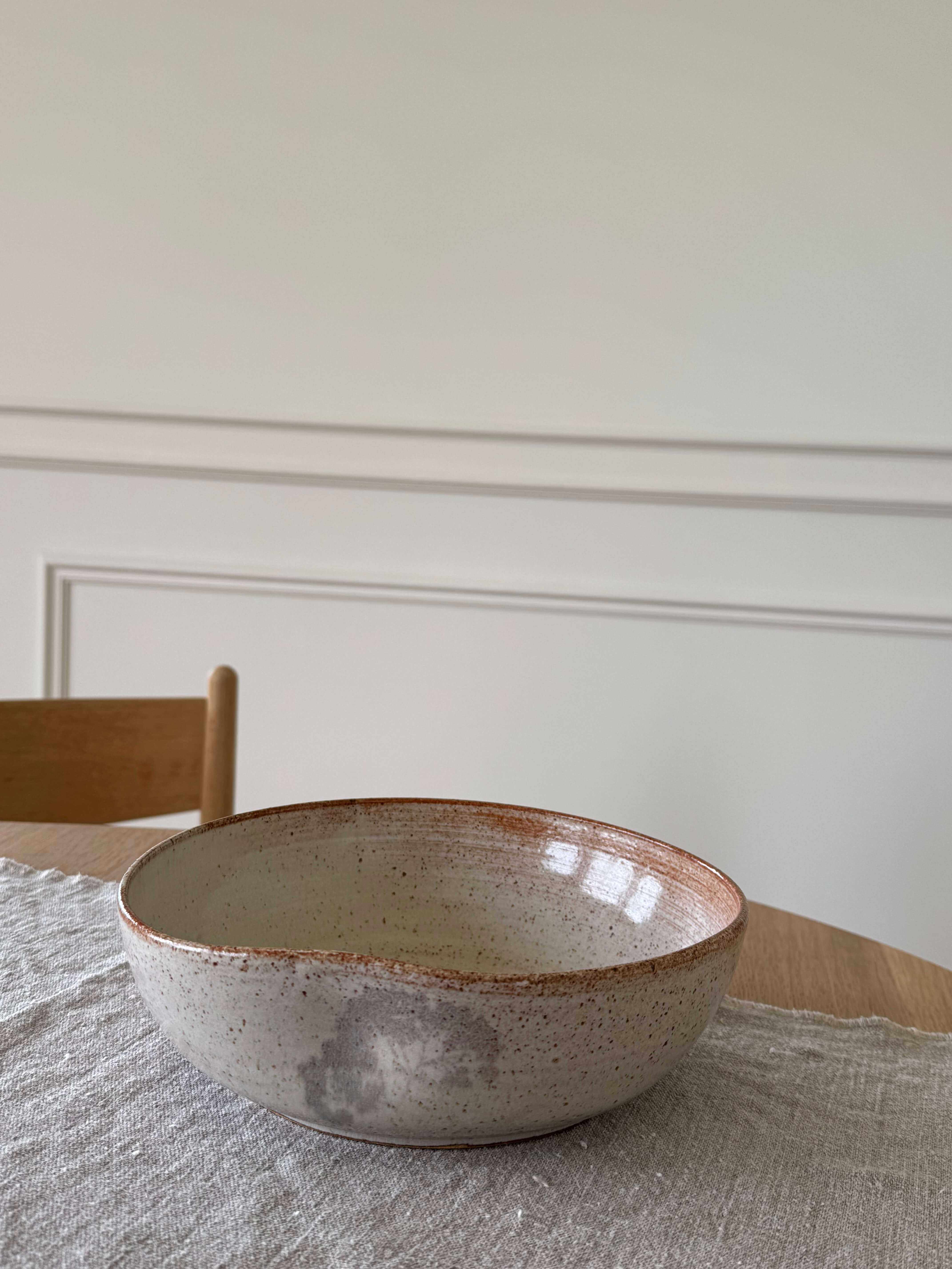 Unique Stoneware Bowl – “My Secret Garden”. Ref.: 012.220511.008