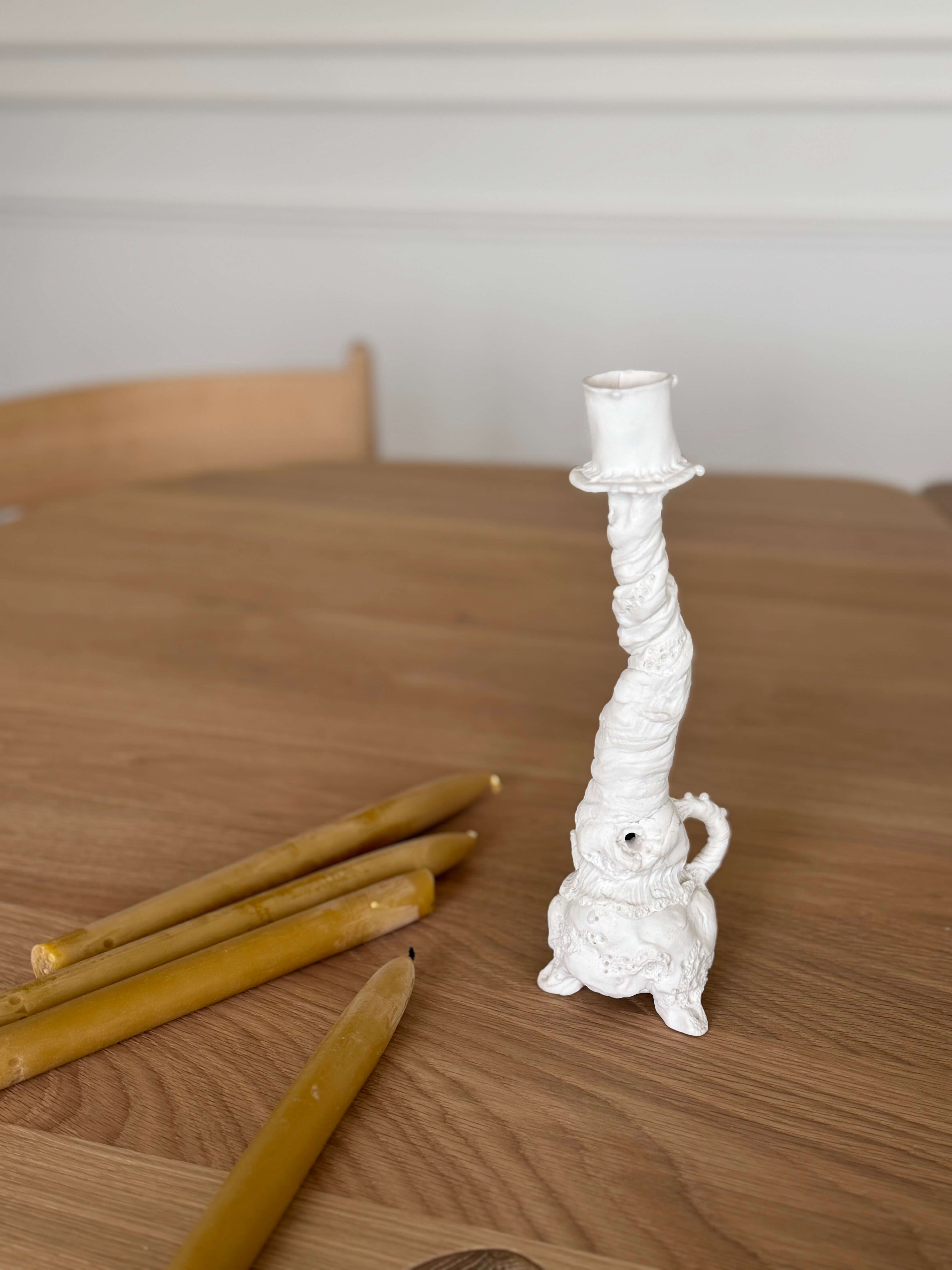 Unique Porcelain Candlestick (Ref. 002.250.320.004)