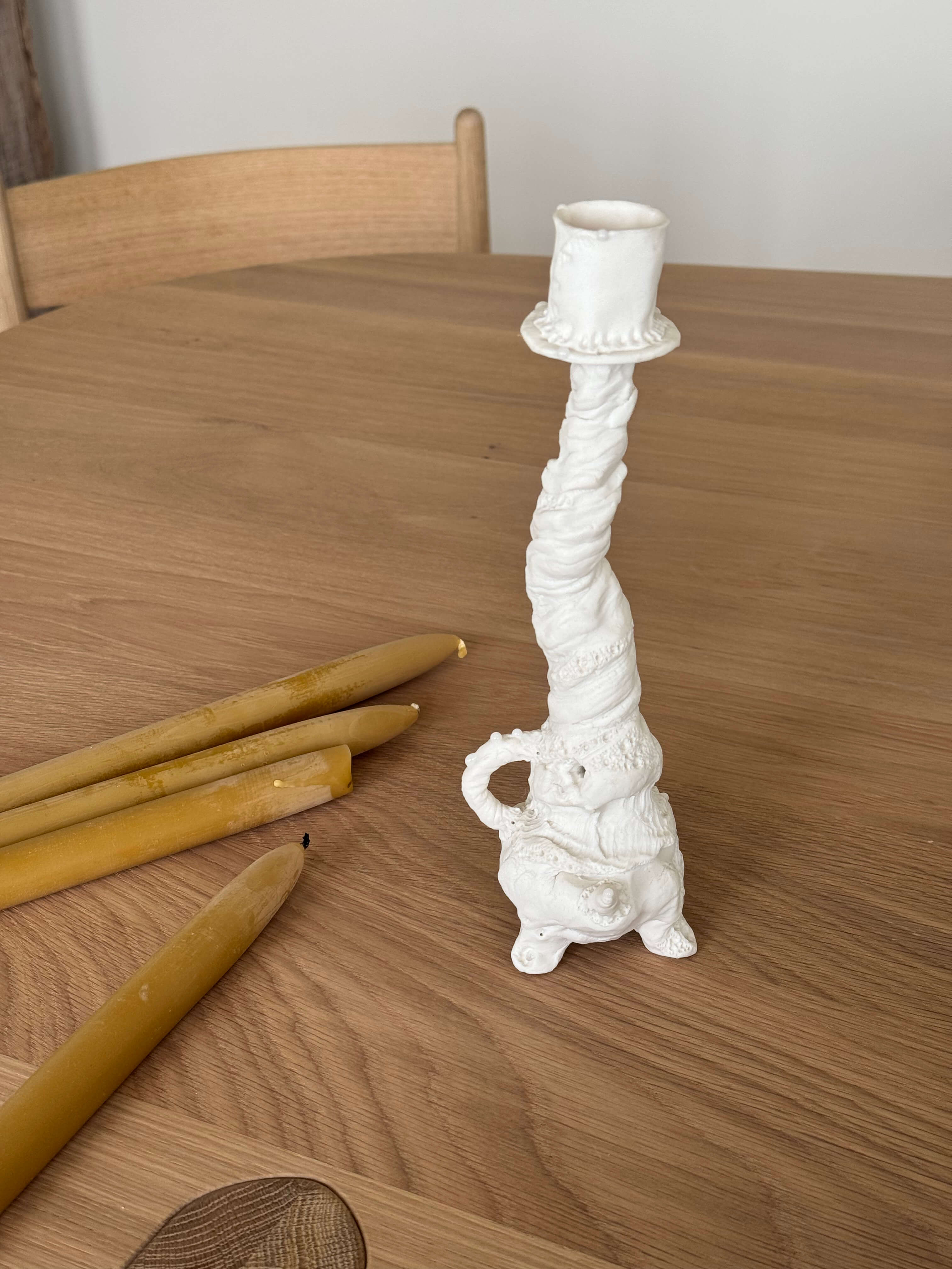 Unique Porcelain Candlestick (Ref. 002.250.320.004)