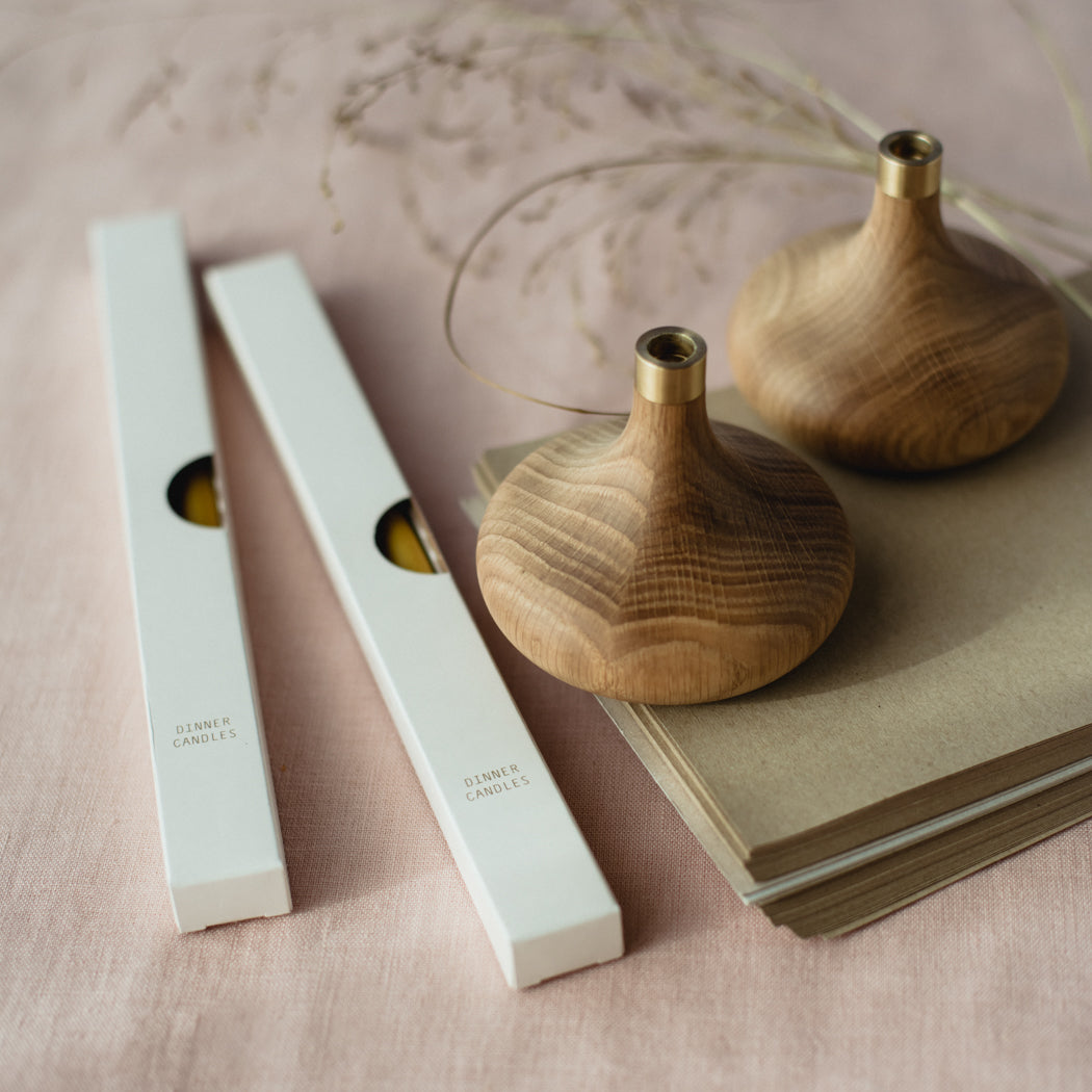 DINNER CANDLES 2 candles